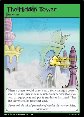 The Hidden Tower - Secret Holofoil